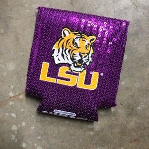 LSU Koozie